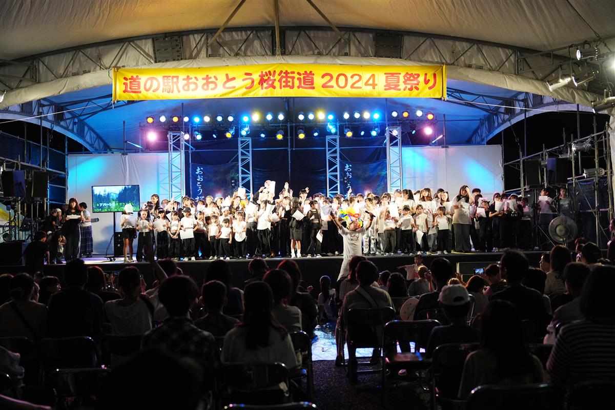 昨年の夏祭りの様子の画像